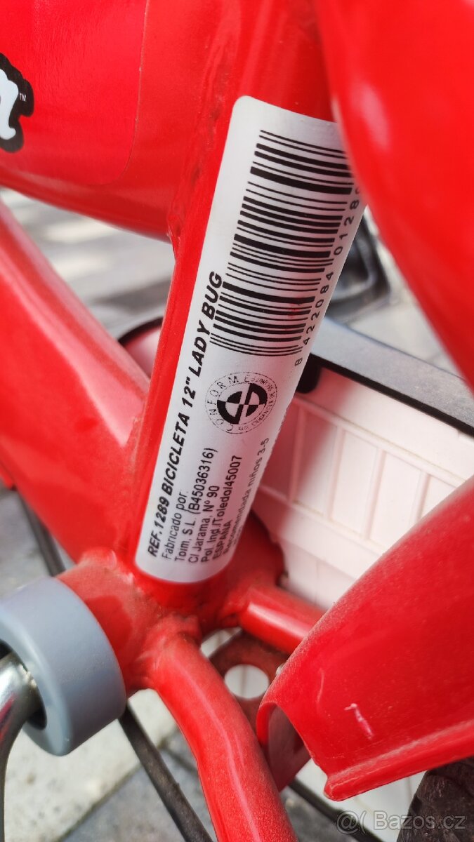 Detske kolo 12" kouzelna beruska - 6