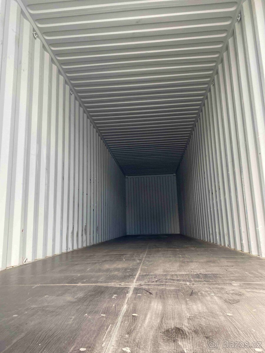 Lodní kontejner 40 stop High Cube – 12 m (modrá) - 6