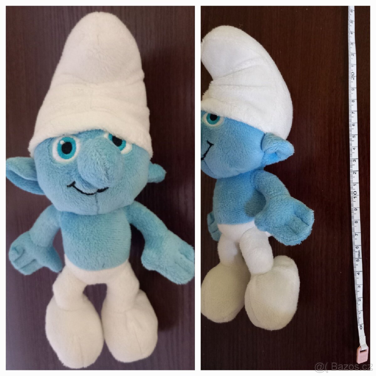 Plyšové hračky, opice,mamut,medvěd,prasátko,šmoulove - 6