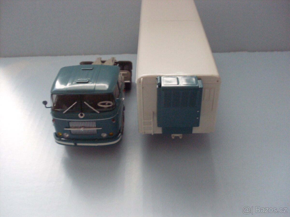 Model ŠKODA LIAZ 706 RTTN + návěs ALKA 1:43 - 6