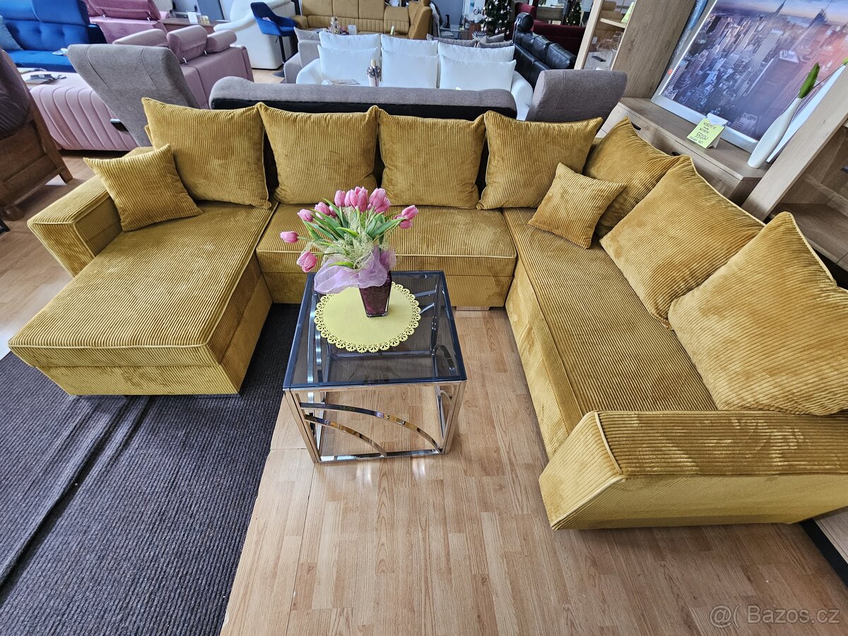 Rohová moderní sedací souprava LOREN U NOVINKA 2025 - 6