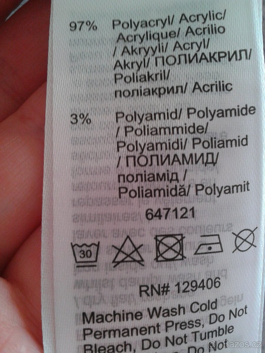 Elegantní teplé pončo UNI - 6