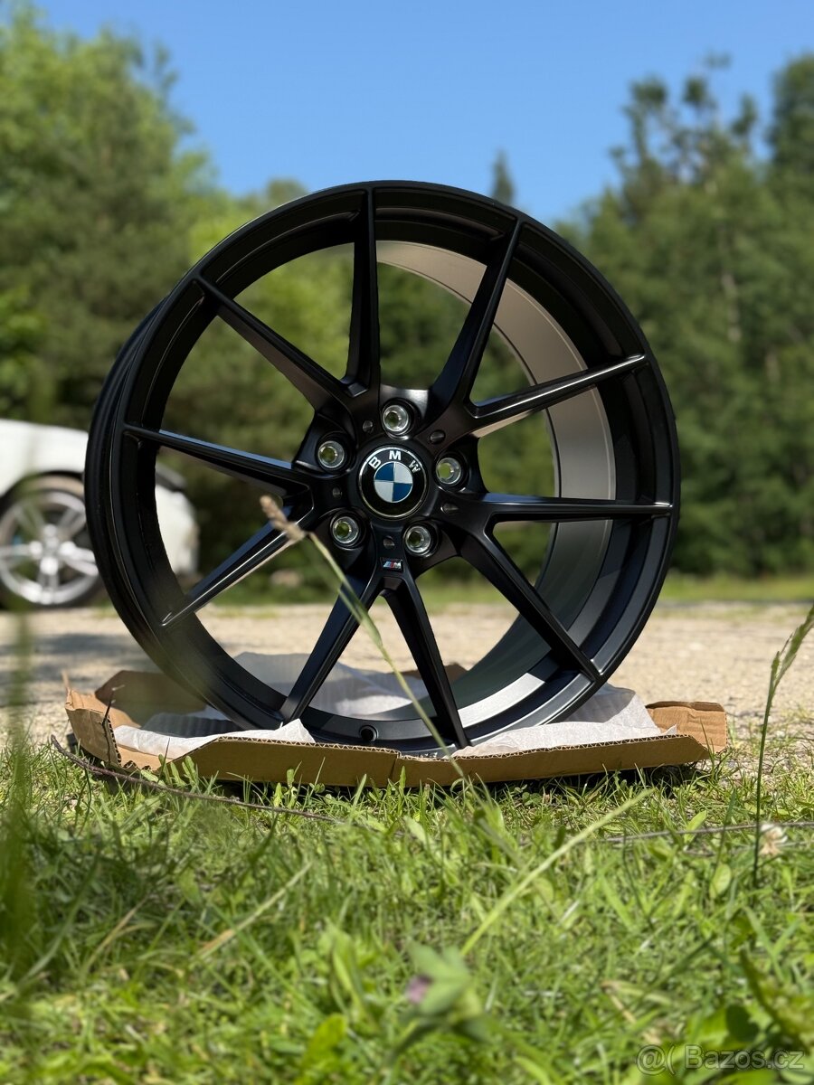 5X120 BMW Styling 763M 19” Satin Black - 6