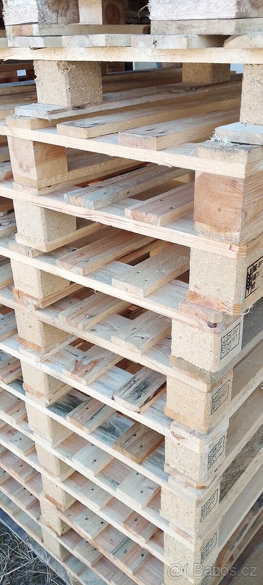 Dřevěné palety 100x120 - 6