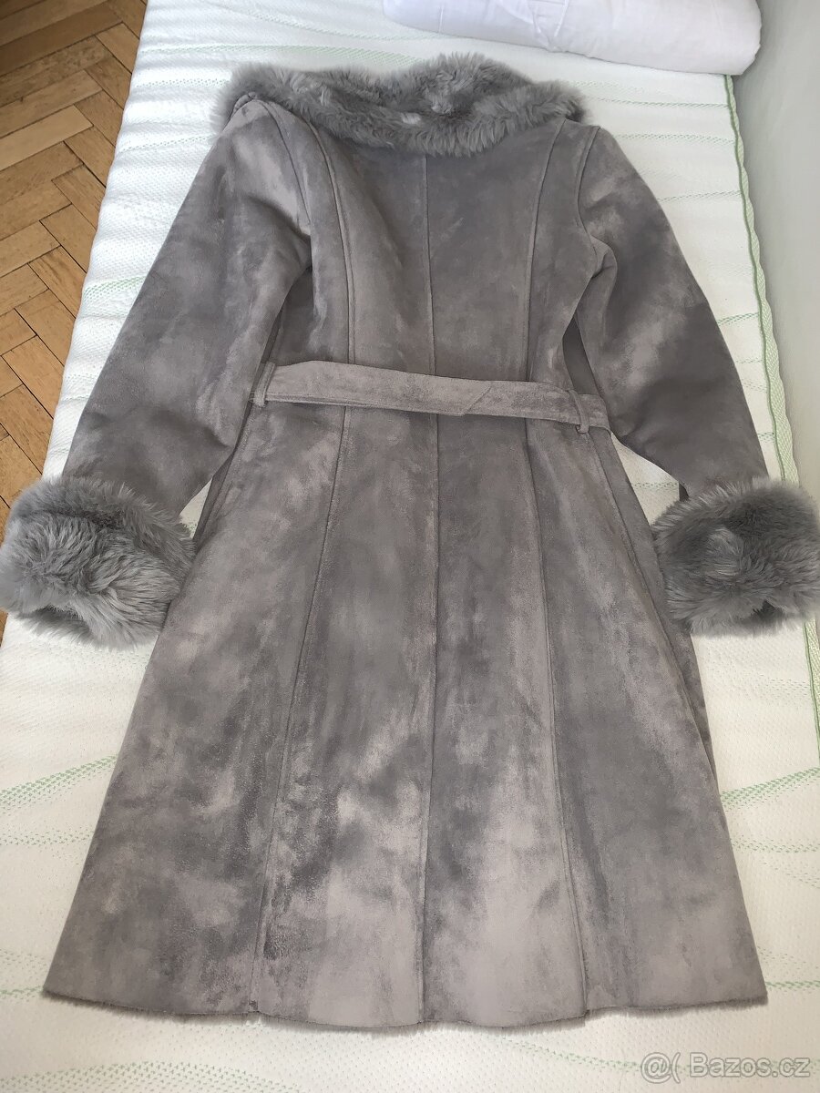 luxusni a krasny umely kozich/kabat NOVÝ - 6