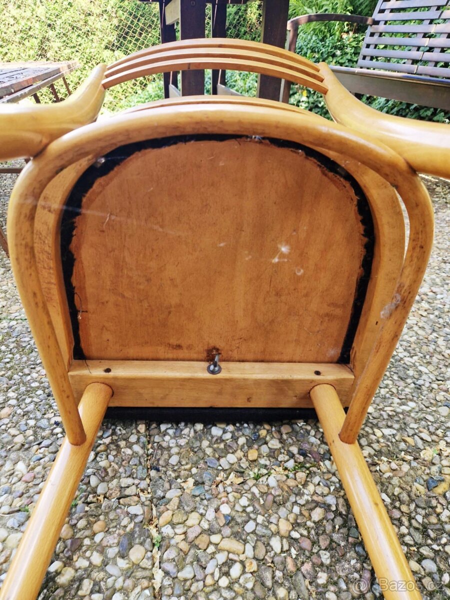Set čtyř retro židlí 60. - 70. léta min.stol. - 6