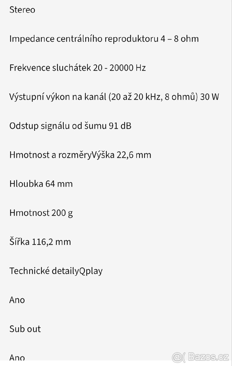 Zesilovač Arylic A50+ - 6