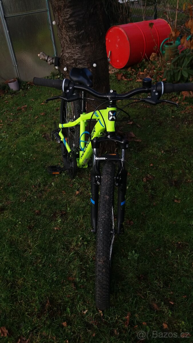 Zánovní Horské kolo Rockrider ST 100 můžu POSLAT s lehkým AL - 6