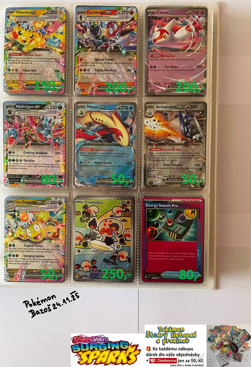 KUSOVÉ KARTY TCG POKÉMON (ORIG. KARTY) (1) - 6