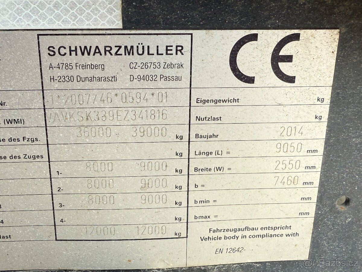 Sklápěcí návěs Schwarzmüller - 6