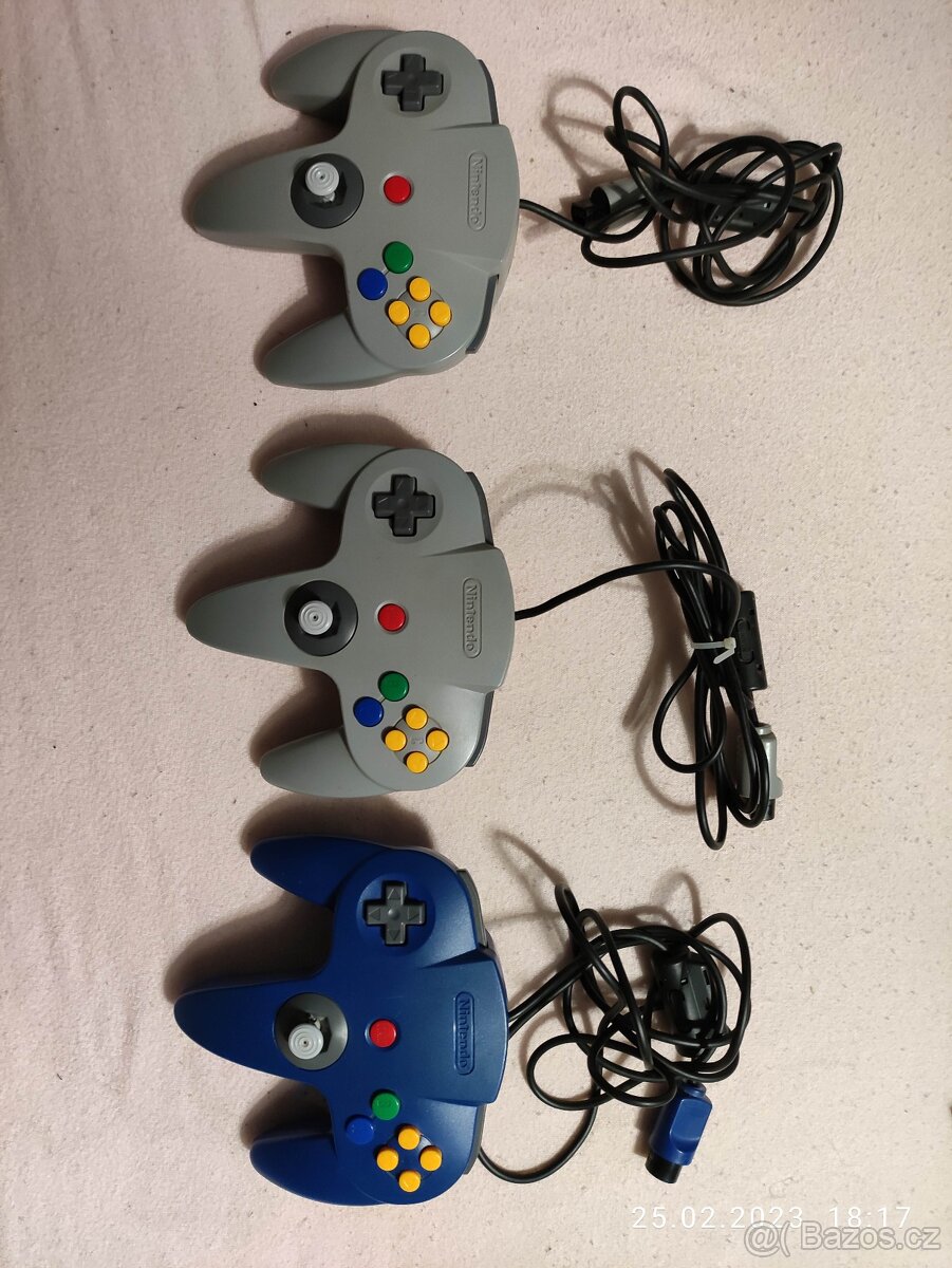 Nintendo 64 funkční 2x - 6