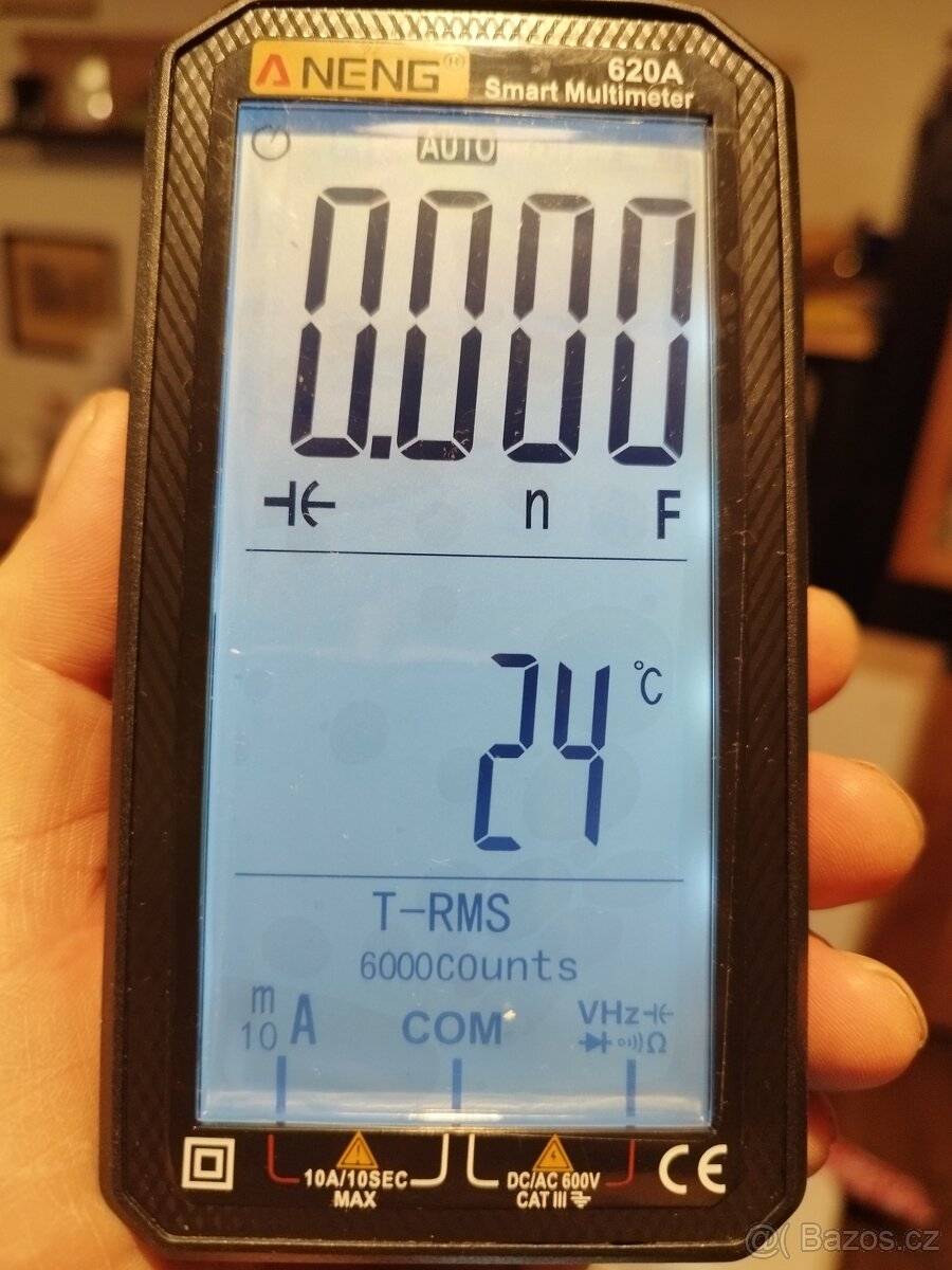 Multimetr ANENG 620A TRUE RMS měřící přístroj - 6