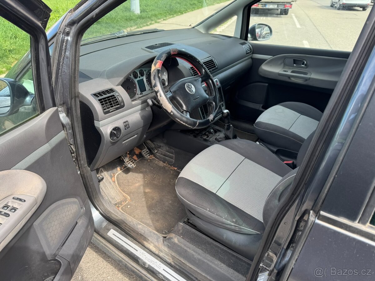 VW SHARAN, 2.0TDI 103kw, 2007, 7míst, Oprava, číst - 6