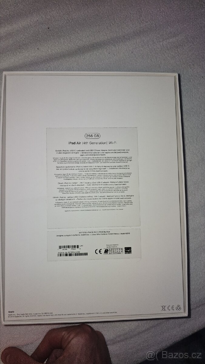 Apple Ipad Air Wi-Fi 256GB (4. Generace) - 6
