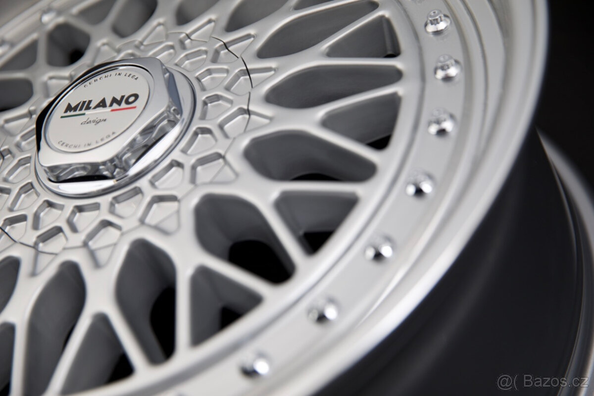 Alu kola 16" 4x100/108 Riccardo silver/gold - 6