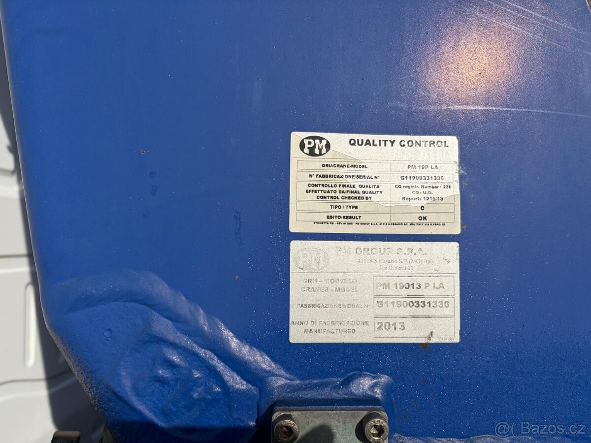 hákový nosič kontejnerů Iveco Eurocargo 120 hydraulická ruka - 6