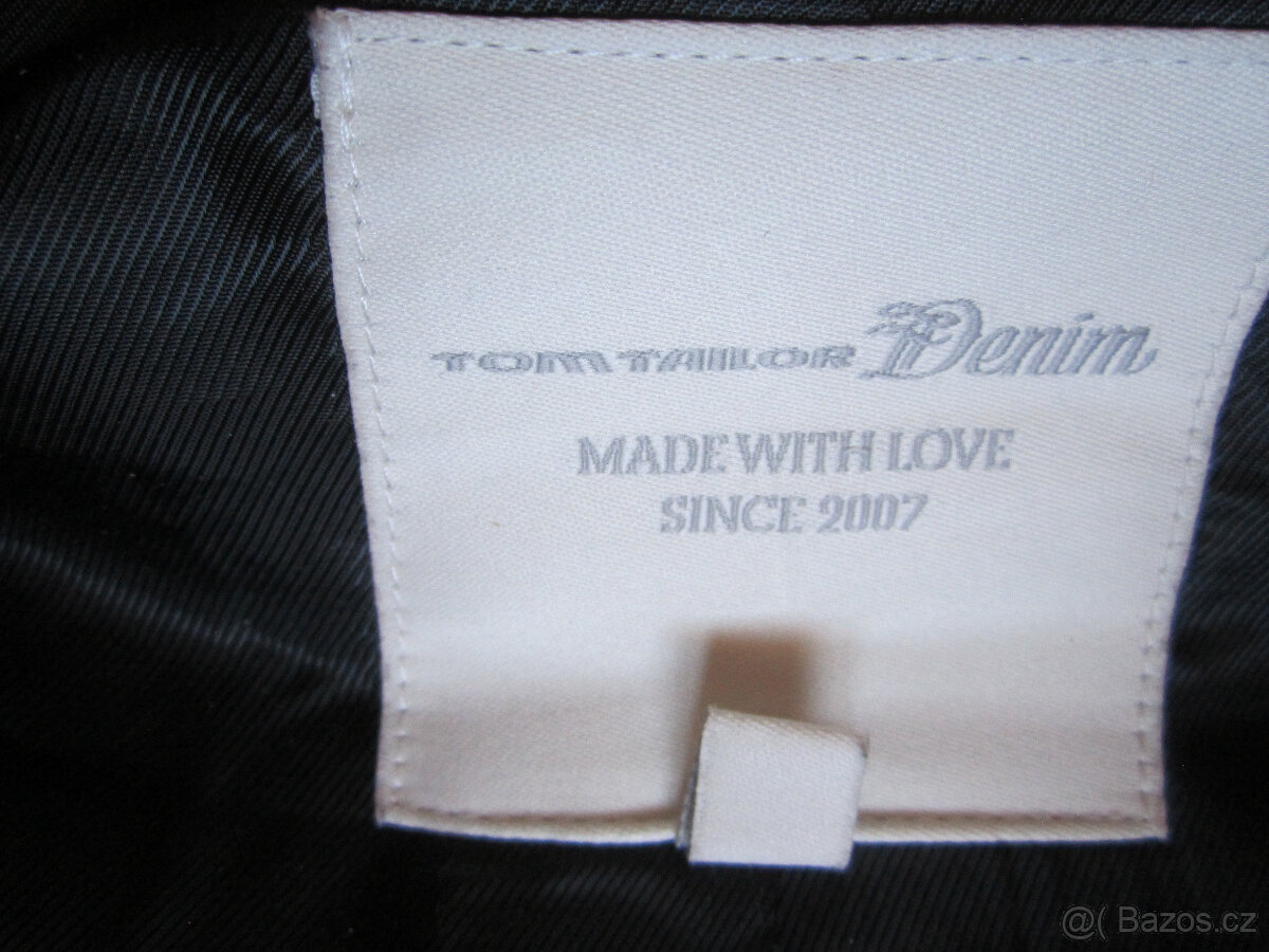 Kvalitní kabát zn. Tom Taylor, elegantní, S/36, Německo - 6