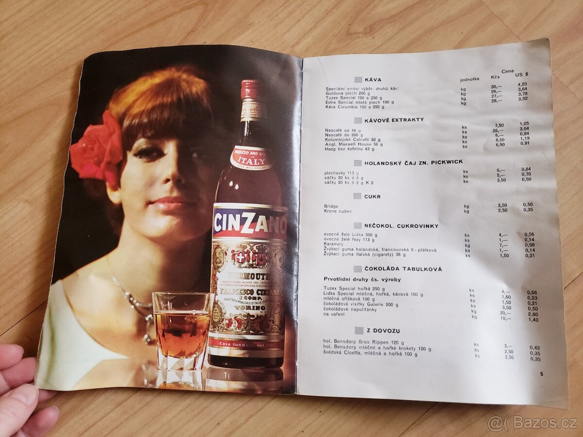 Retro katalog Tuzex 1966 - 6