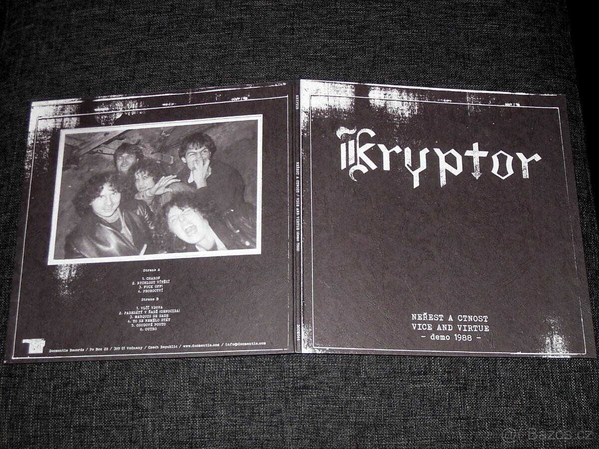 LP box set Kryptor - Neřest A Ctnost / LIMITKA / NOVÉ / - 6