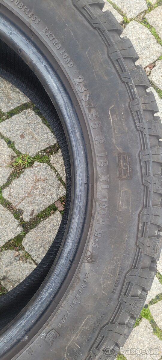 Zimní pneu 235/55/18 DOT4322 8,9mm - 6