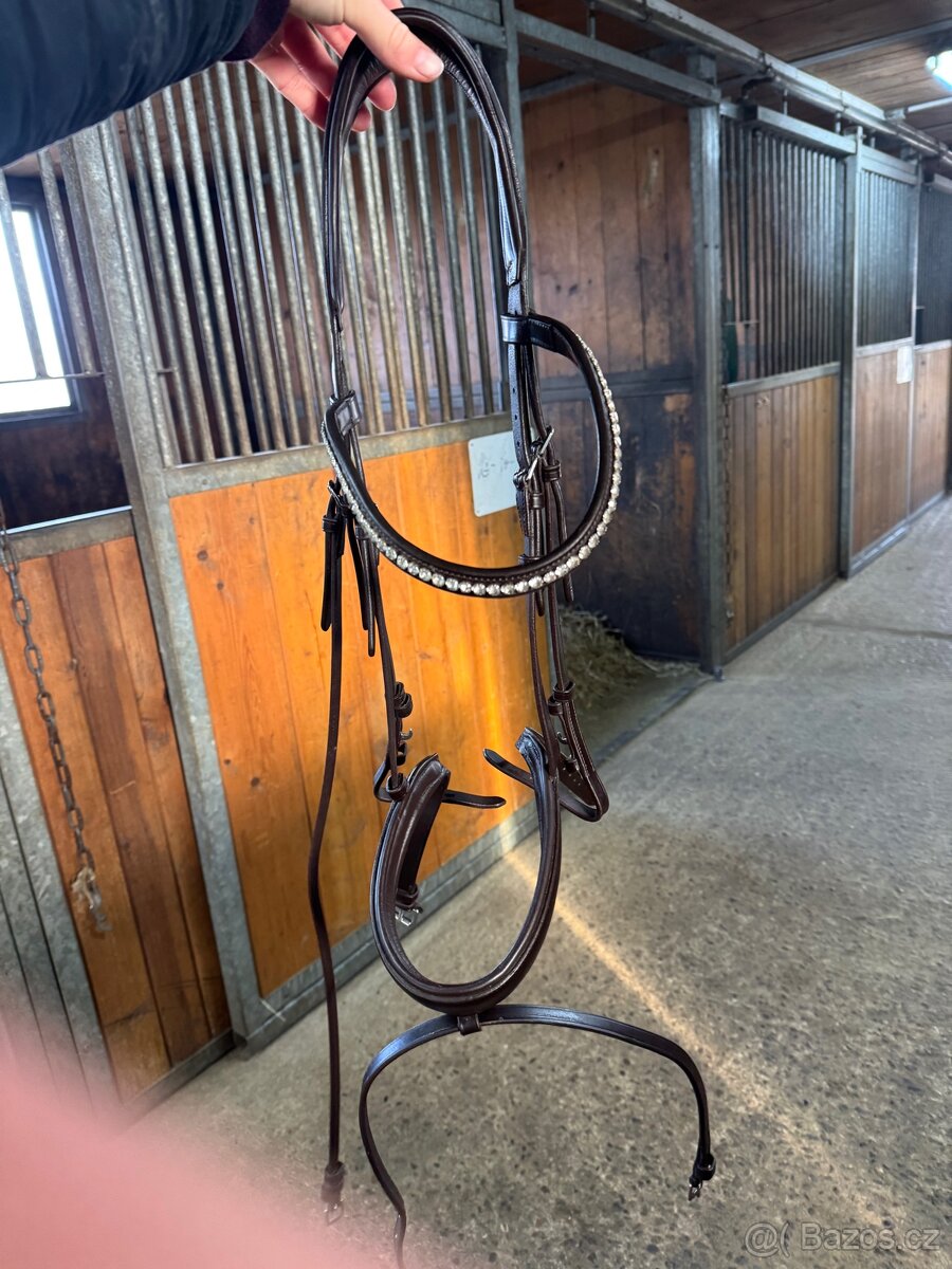 Uzdecka Waldhausen Hnědá Full - 6