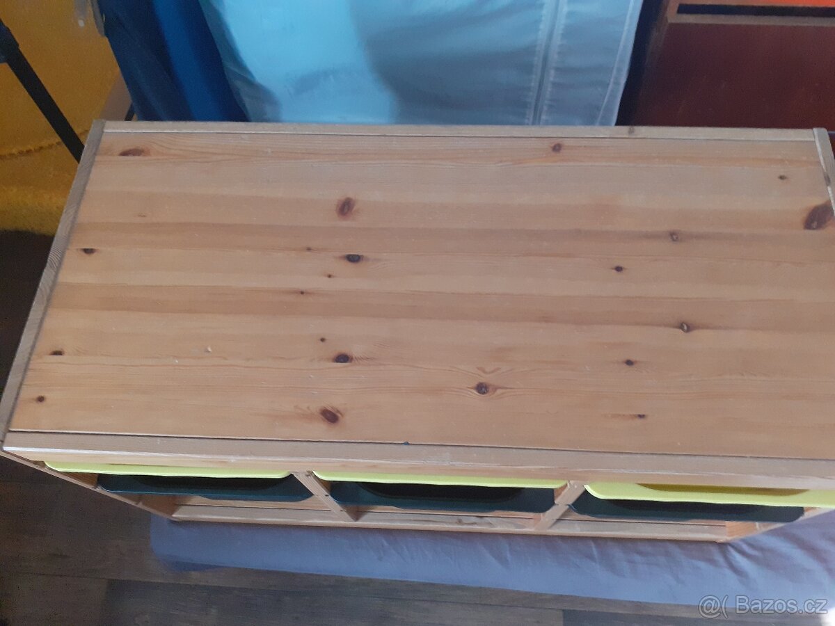 Ikea úložná sestava Trofast borovice. - 6