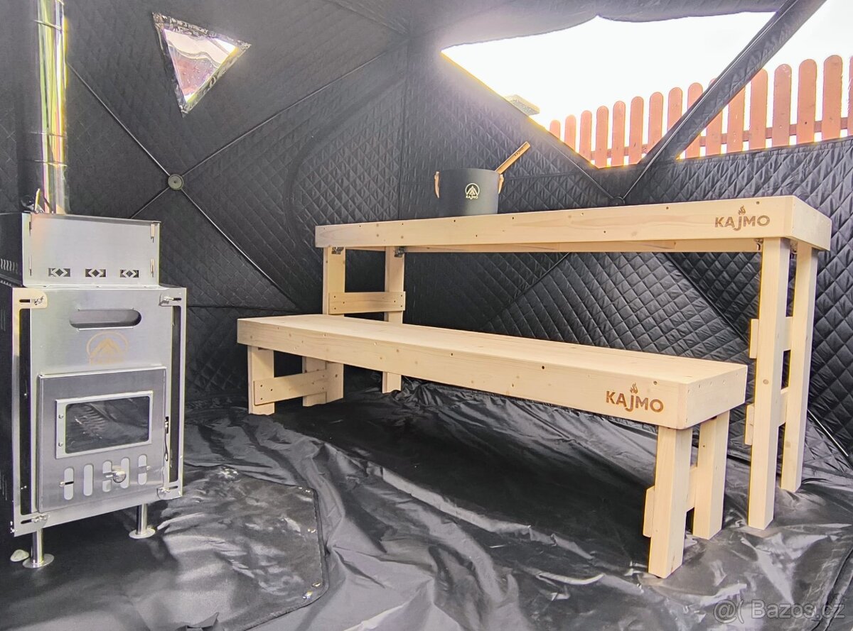 saunový stan, mobilní sauna - 6