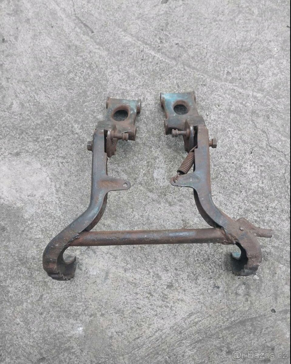 Hlavní stojan boční stojan IŽ49 IŽ350 DKW - 6