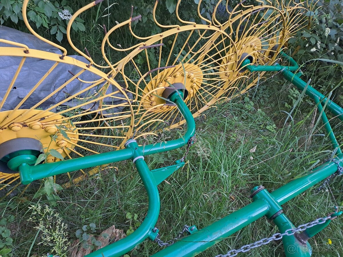 5 Paprskový shrnovač a obraceč - 6