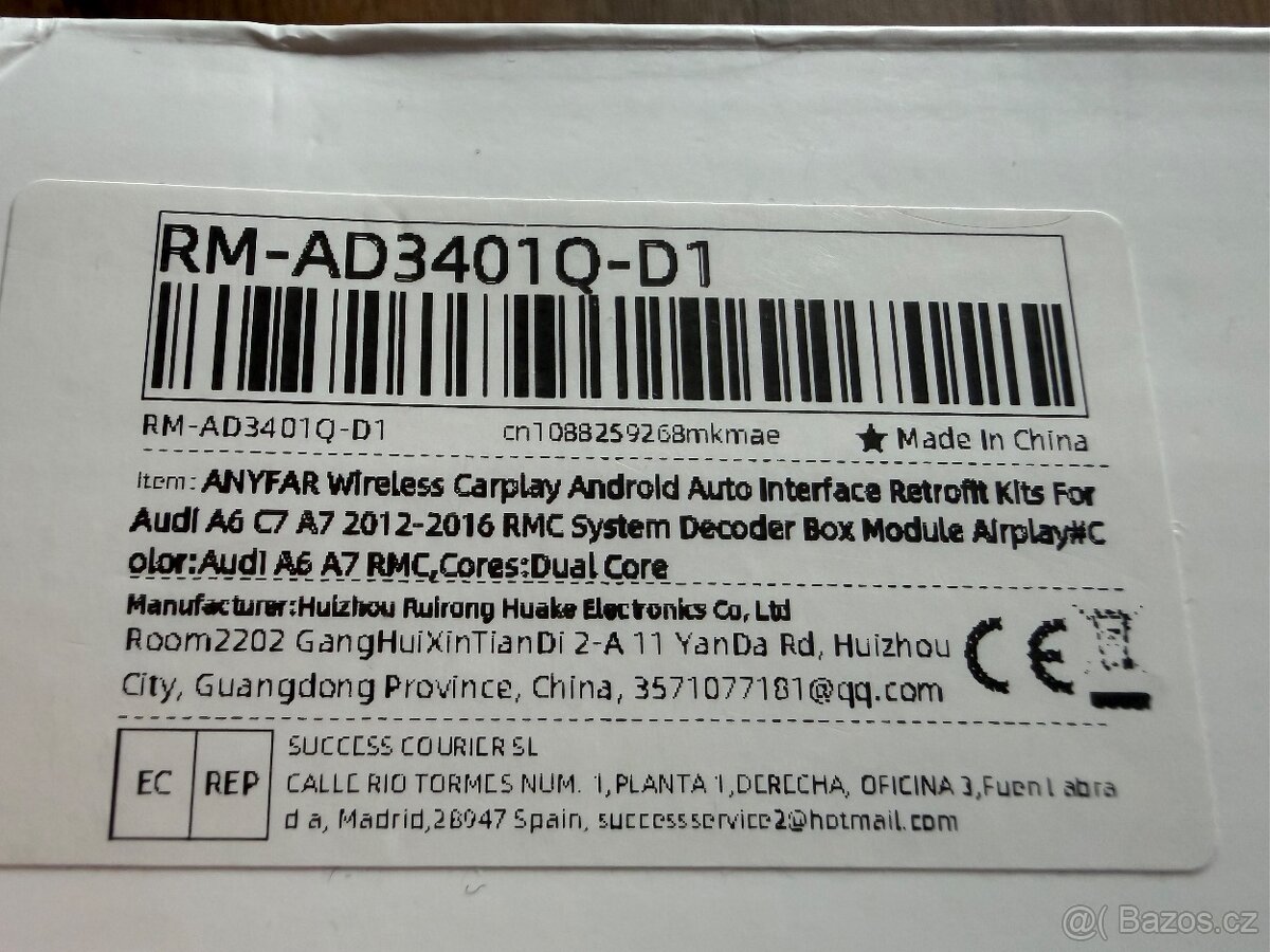 CarPlay Android Auto - Audi A6 c7 - 6