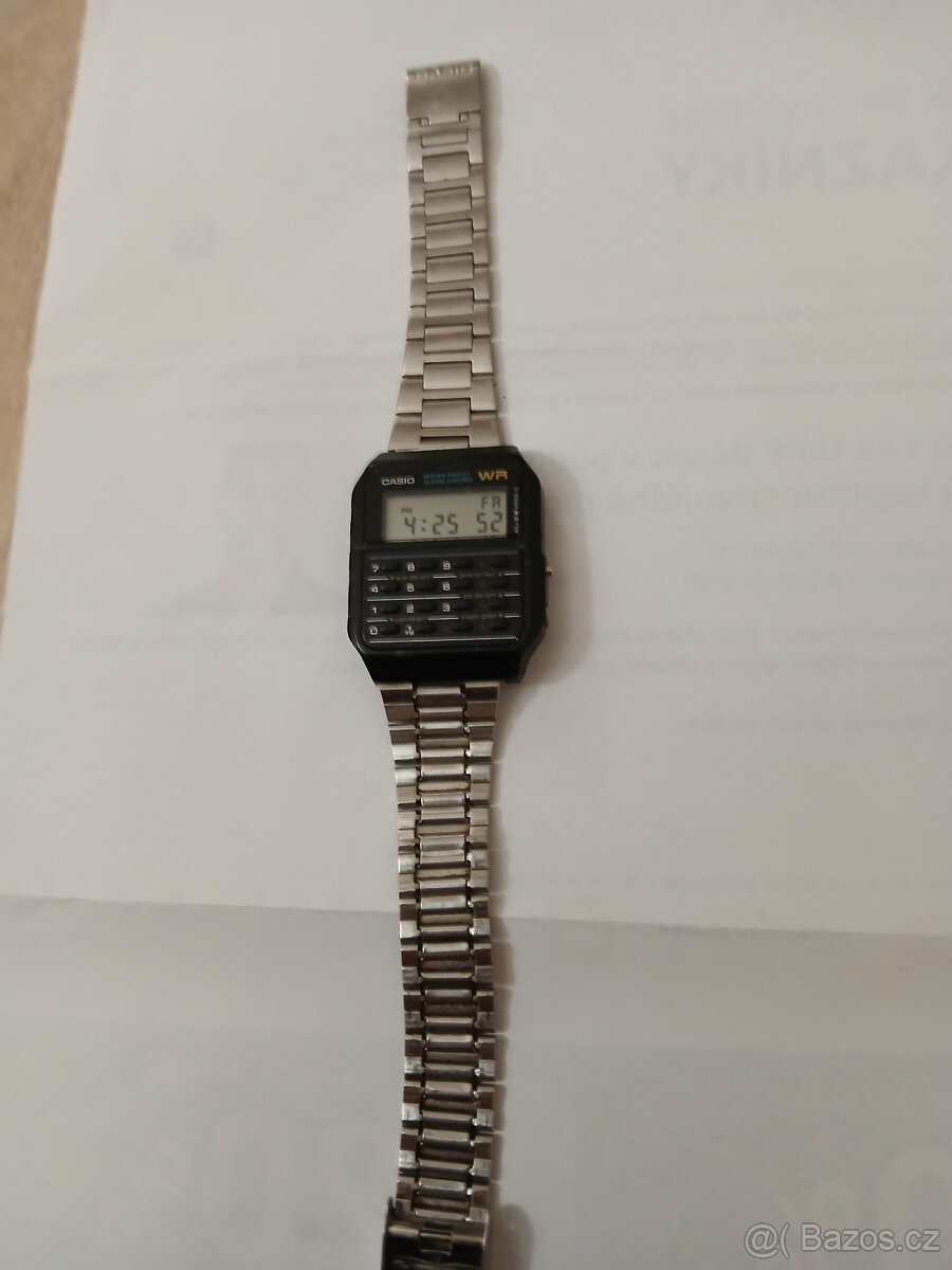 Pánské Casio Alarm CHrono vodotěsné plně funkční 80 léta - 6