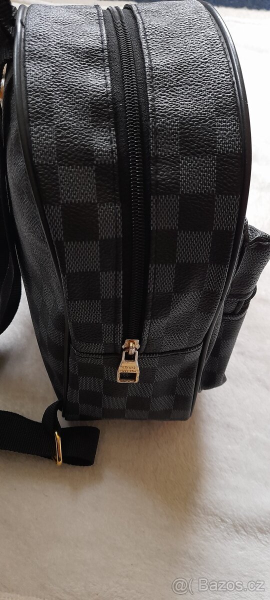 Černo-šedý stylový mini batůžek - 6