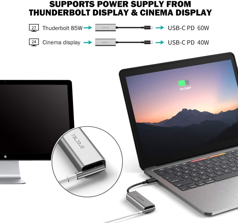 ELECJET USB-C na MagSafe 1 & 2 adaptér pro MacBook a USB-C - 6
