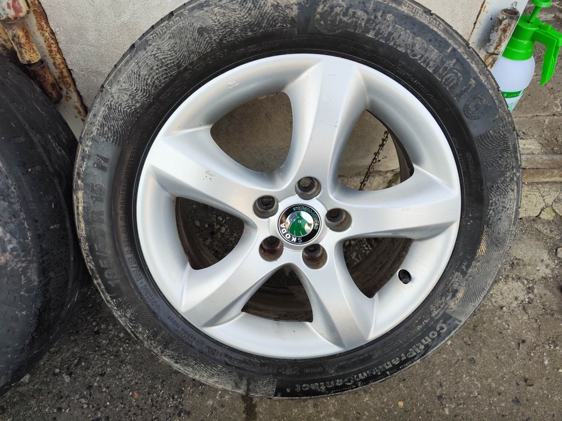 15"alu sada Antares 5x100 origo Fabia 2 Roomster Polo Ibiza - 6