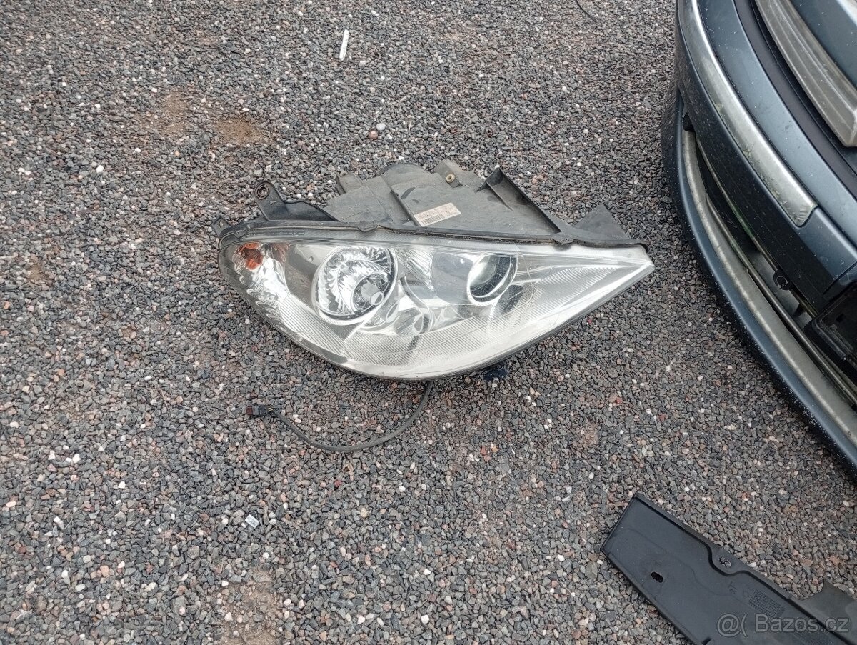 PEUGEOT 807 RV 2012 PŘEDNÍ NÁRAZNÍK A SVĚTLA NA FACELIFT - 6