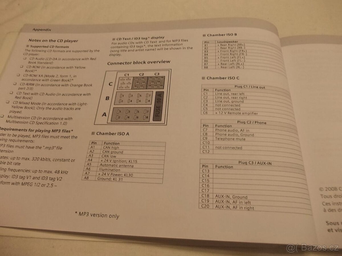 IVECO - návod na autorádio CD + MP3 - 6