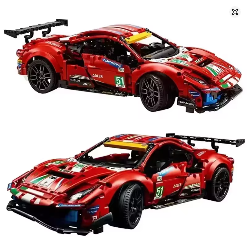 STAVEBNICE 42125 Ferrari 488 GTE (náhrada) - 6