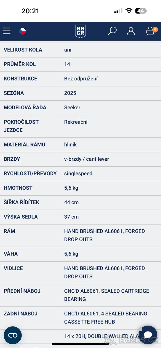 Dětské kolo Early Rider Better 14 - 6