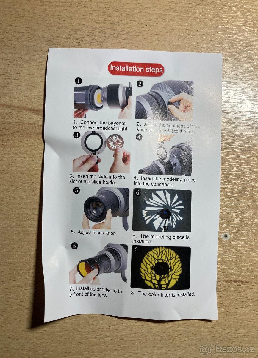 SpotLight s Bowens Mount pro LED video světlo - 6