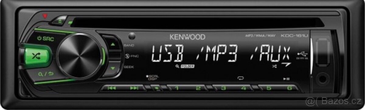 Autorádio KENWOOD KDC-161UG (USB, AUX, CD) - 6