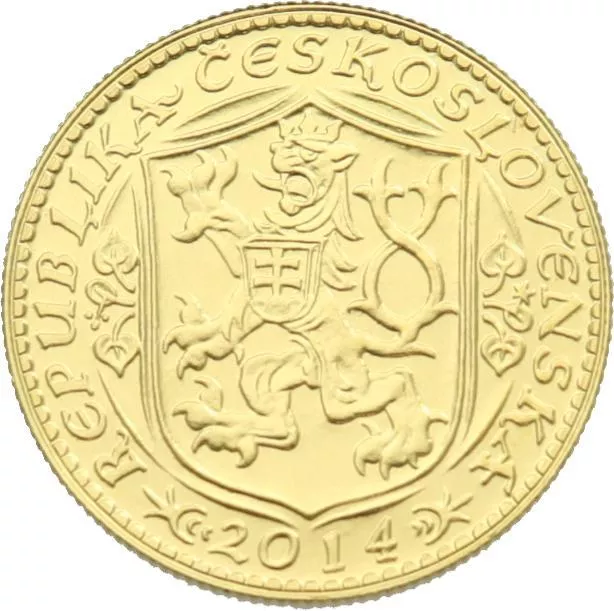 Svatováclavský dukát 2014 - Kremnica, jen 300ks - 6