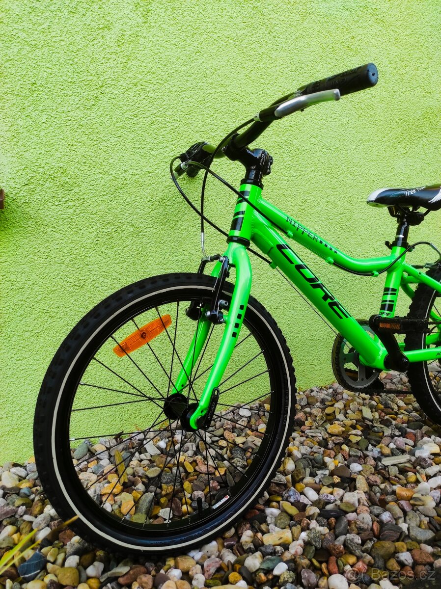 Značkové dětské kolo CORE NIPPER 20" (zelená) - 6