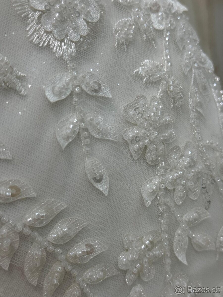 Prodám nové mini svatební šaty - 6