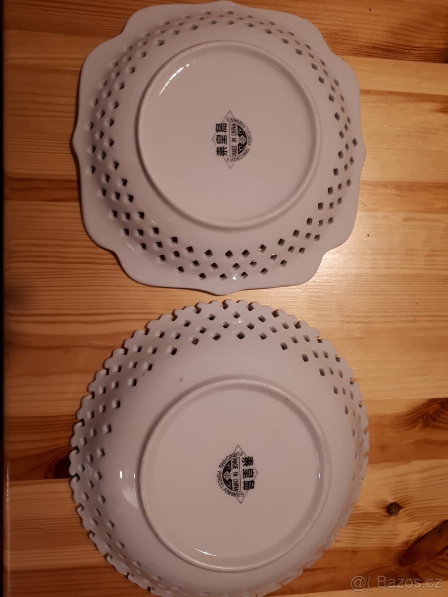 Starožitné čínské a české talíře - 6