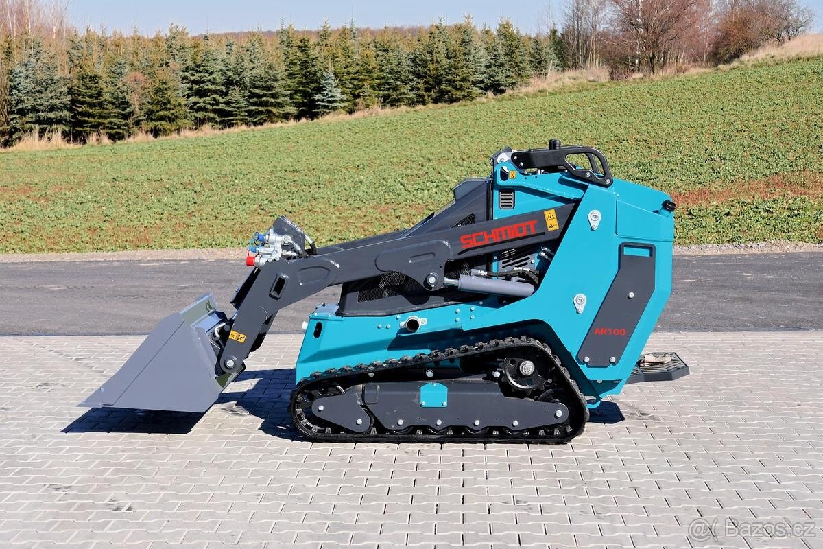 Mininakladač pásový SCHMIDT AR100 Skid Steer - 6