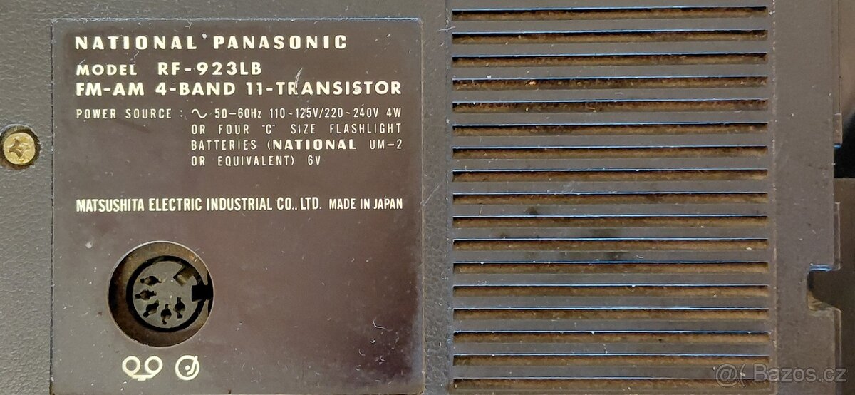 Rádio NATIONAL PANASONIC RF-923LB - 6