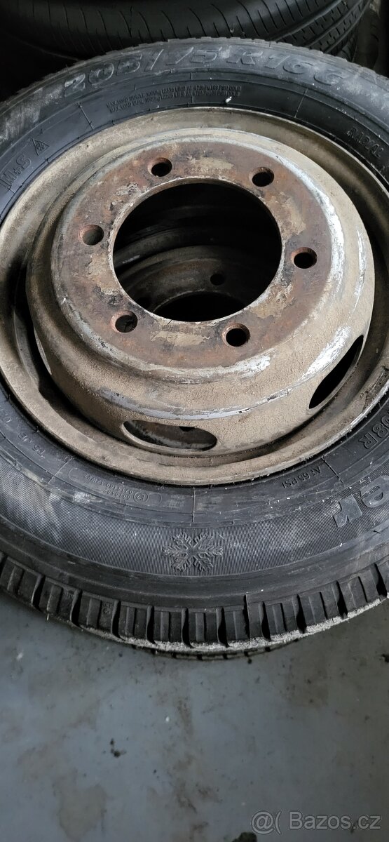 Koupím plech.disk 6×16/6děrMB Sprinter - 6