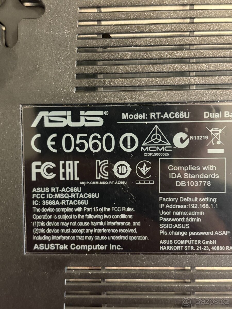 Wifi router Asus RT-AC66U - 6