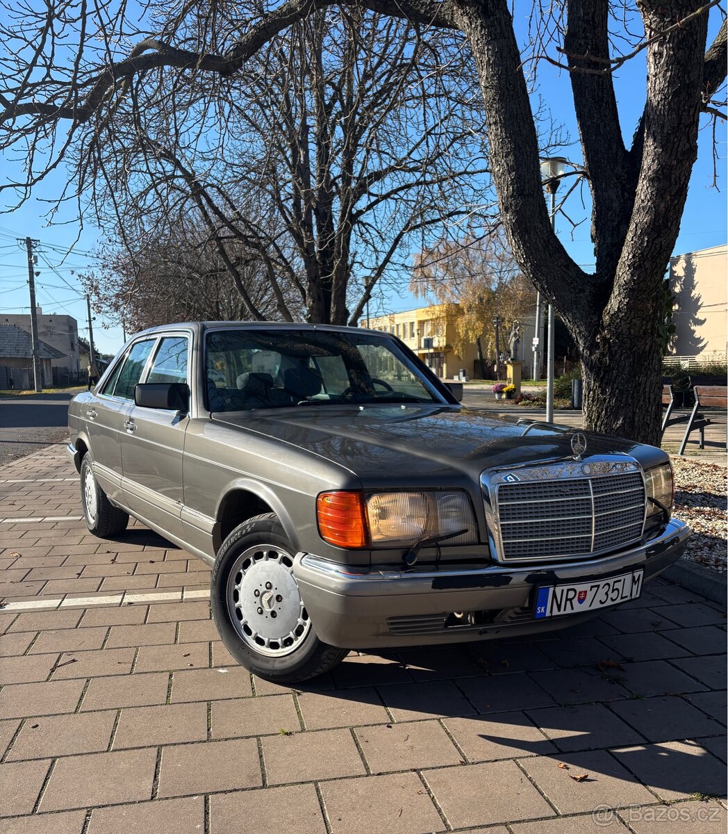 Mercedes-Benz W126 S 300SE - MANUÁL - 6