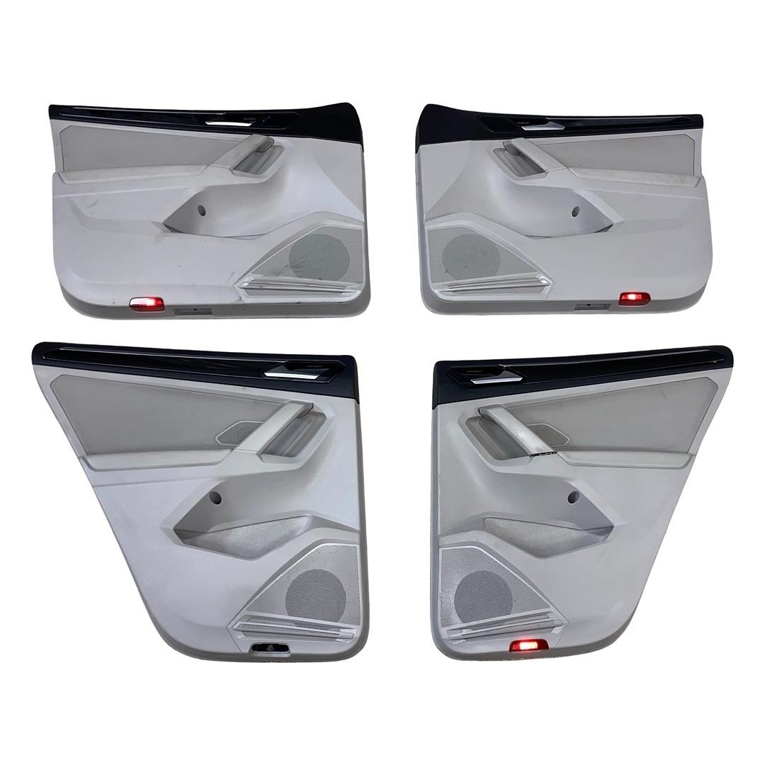 Sedačky černá látka šedá alcantara VW Tiguan 5NB 2 gen. 21 - 6